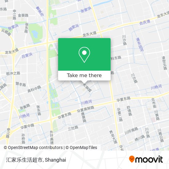 汇家乐生活超市 map