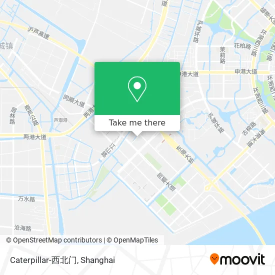 Caterpillar-西北门 map