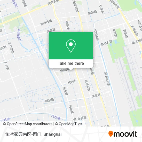 施湾家园南区-西门 map