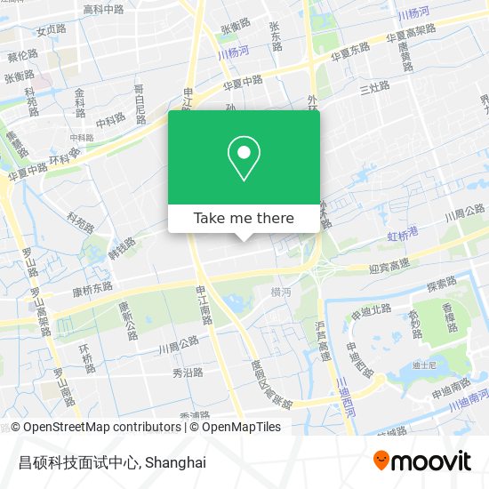 昌硕科技面试中心 map