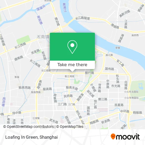 Loafing In Green map