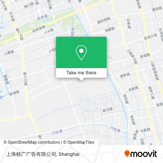 上海精广广告有限公司 map