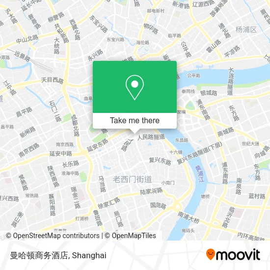 曼哈顿商务酒店 map