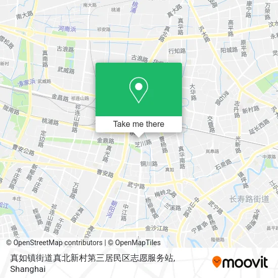 真如镇街道真北新村第三居民区志愿服务站 map
