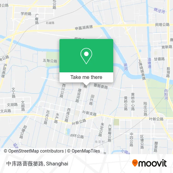中库路蔷薇篓路 map