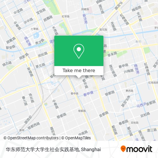 华东师范大学大学生社会实践基地 map