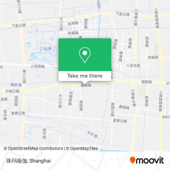 珠玛瑜伽 map