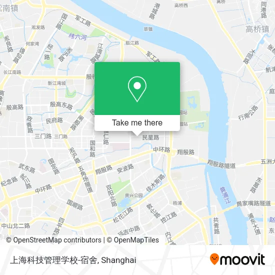 上海科技管理学校-宿舍 map