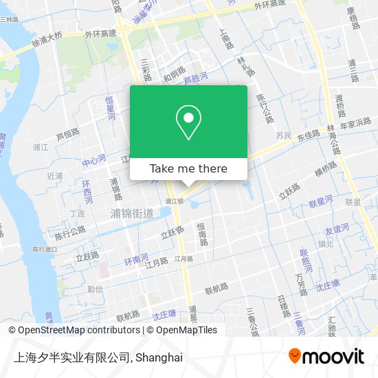 上海夕半实业有限公司 map
