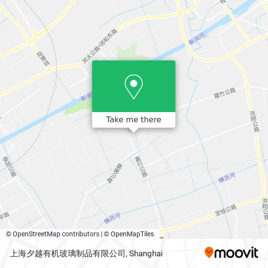 上海夕越有机玻璃制品有限公司 map