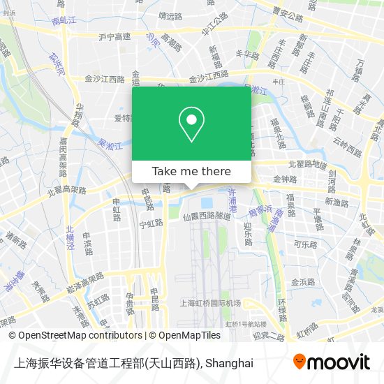 上海振华设备管道工程部(天山西路) map