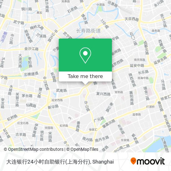 大连银行24小时自助银行(上海分行) map