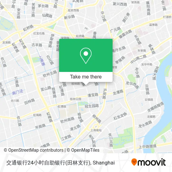 交通银行24小时自助银行(田林支行) map