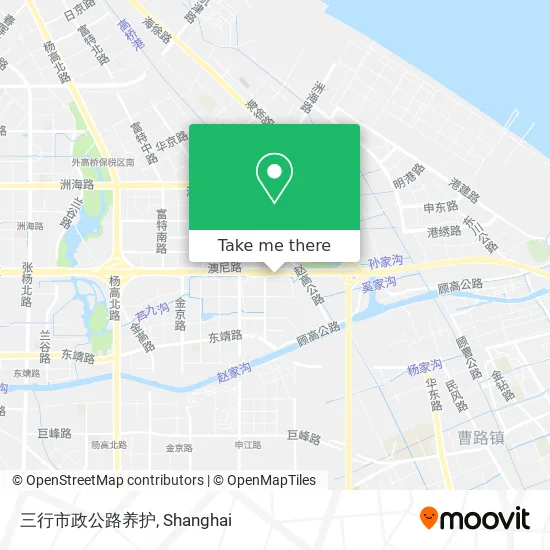 三行市政公路养护 map