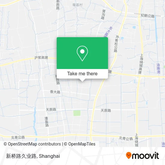 新桥路久业路 map