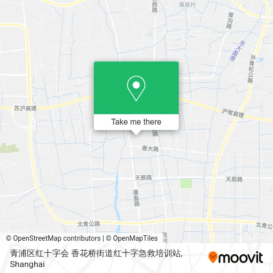 青浦区红十字会 香花桥街道红十字急救培训站 map