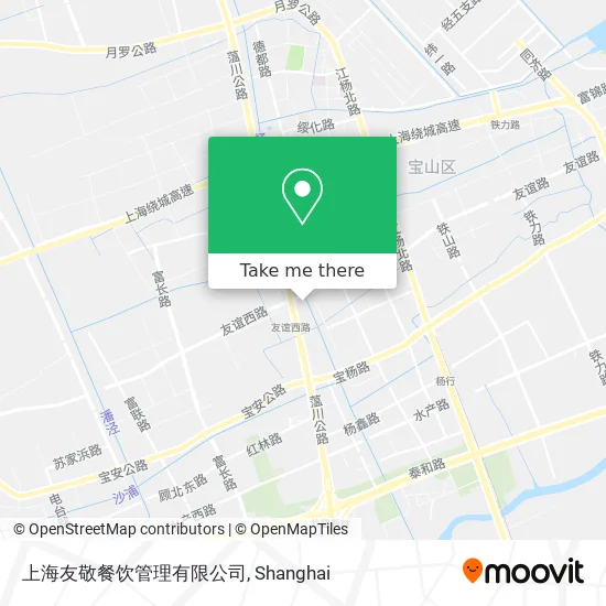 上海友敬餐饮管理有限公司 map