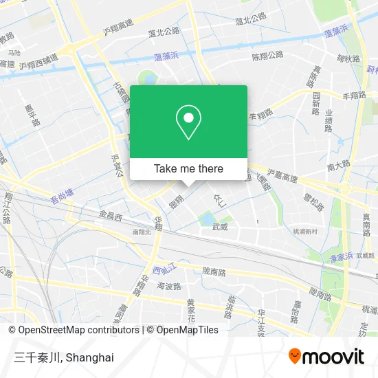 三千秦川 map