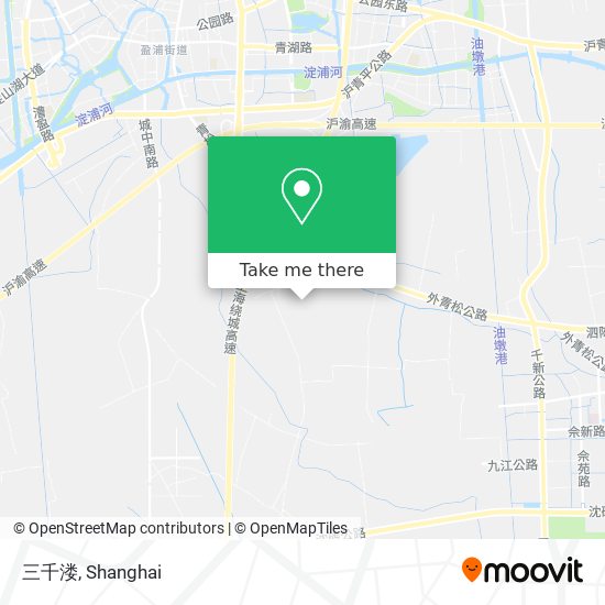 三千溇 map