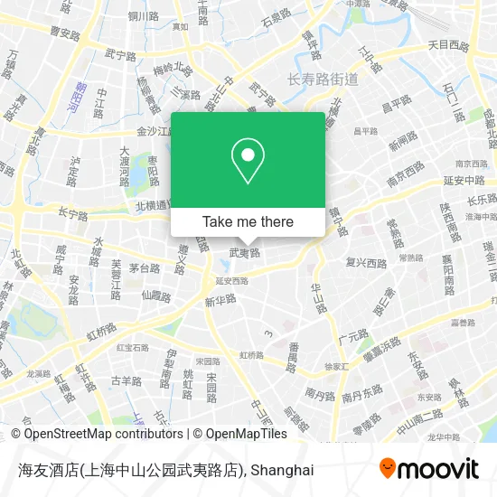 海友酒店(上海中山公园武夷路店) map