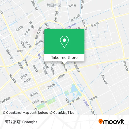 阿妹粥店 map