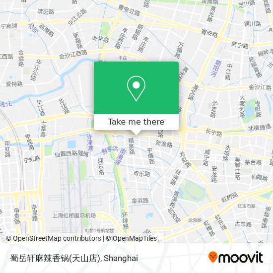 蜀岳轩麻辣香锅(天山店) map