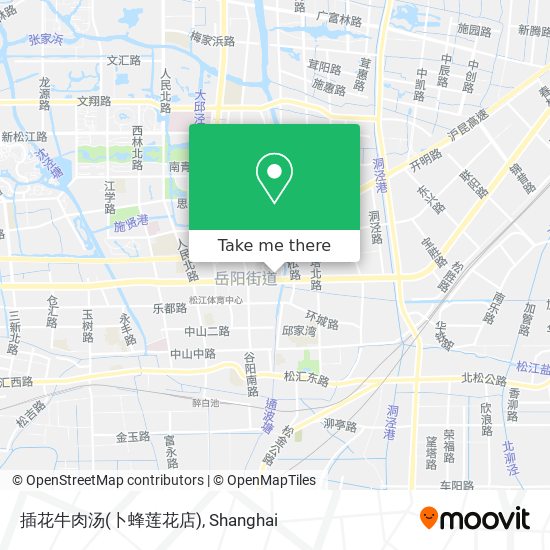 插花牛肉汤(卜蜂莲花店) map