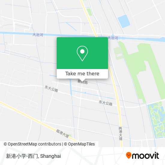 新港小学-西门 map