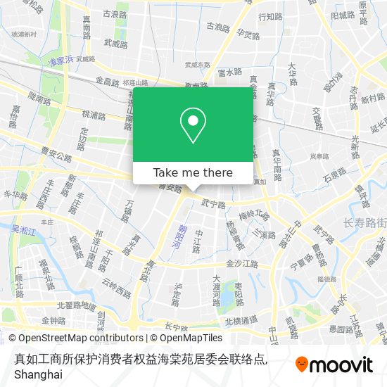 真如工商所保护消费者权益海棠苑居委会联络点 map