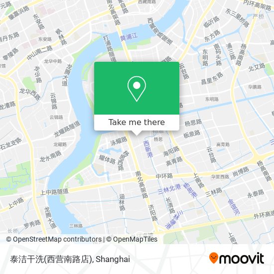泰洁干洗(西营南路店) map