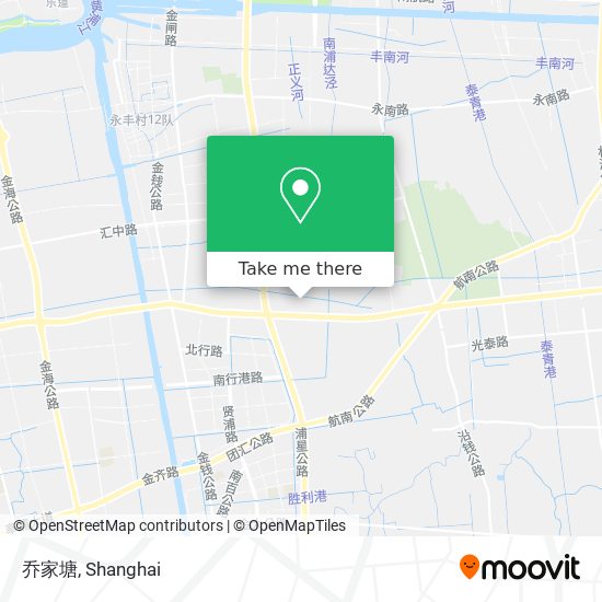 乔家塘 map