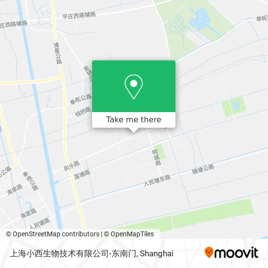 上海小西生物技术有限公司-东南门 map
