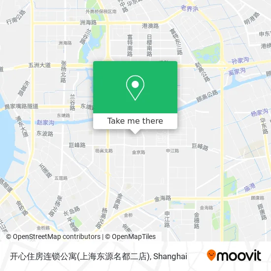 开心住房连锁公寓(上海东源名都二店) map
