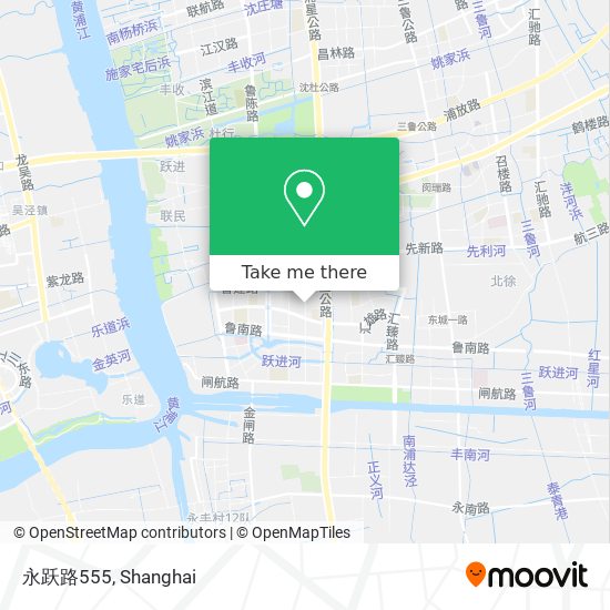 永跃路555 map
