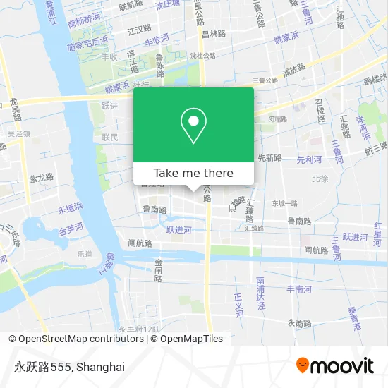 永跃路555 map