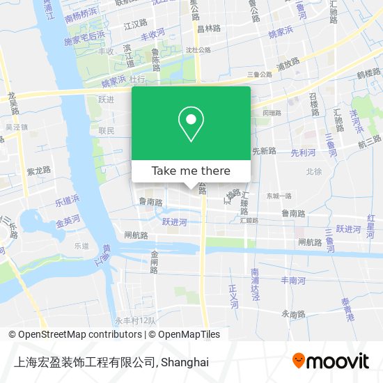 上海宏盈装饰工程有限公司 map