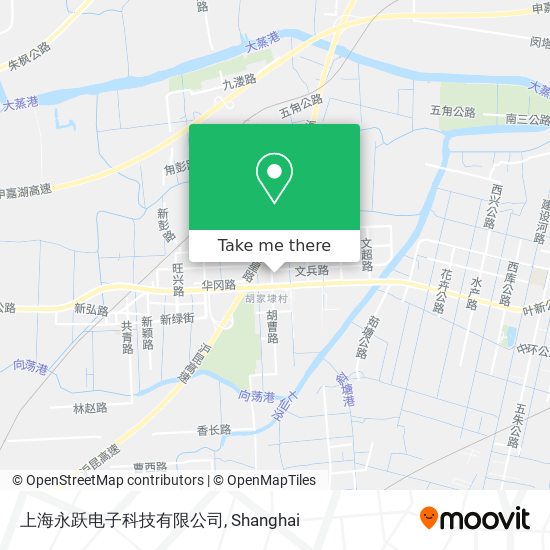 上海永跃电子科技有限公司 map