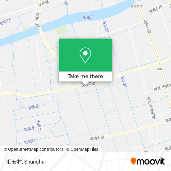 汇安村 map