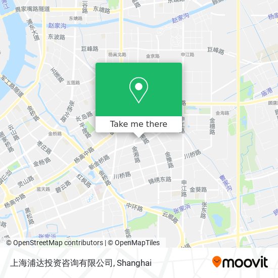 上海浦达投资咨询有限公司 map