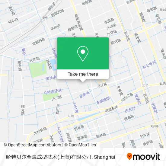 哈特贝尔金属成型技术(上海)有限公司 map
