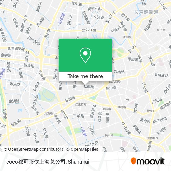 coco都可茶饮上海总公司 map