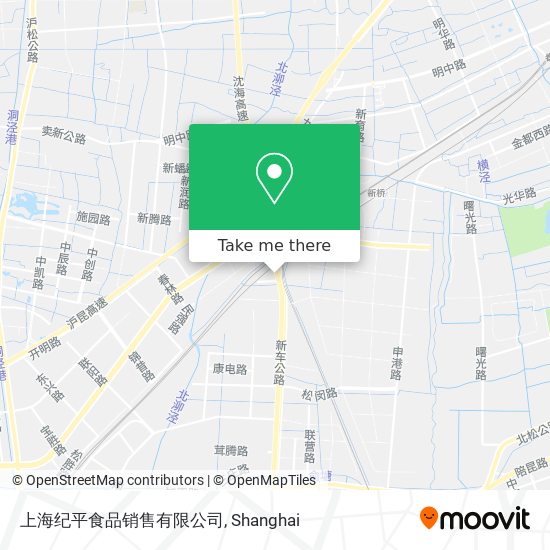 上海纪平食品销售有限公司 map