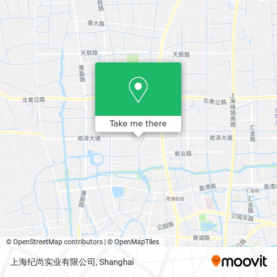 上海纪尚实业有限公司 map