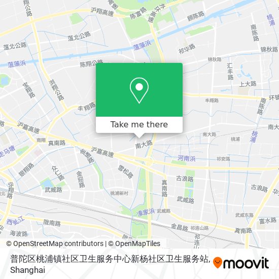 普陀区桃浦镇社区卫生服务中心新杨社区卫生服务站 map