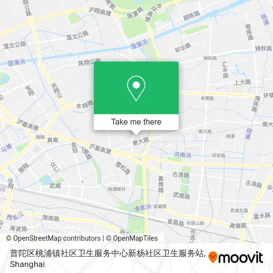 普陀区桃浦镇社区卫生服务中心新杨社区卫生服务站 map