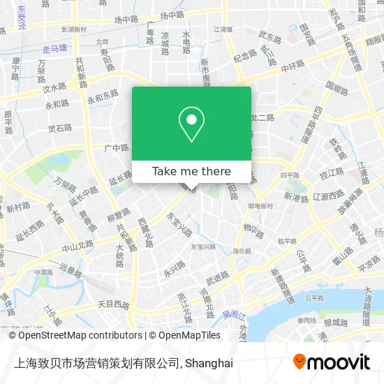 上海致贝市场营销策划有限公司 map