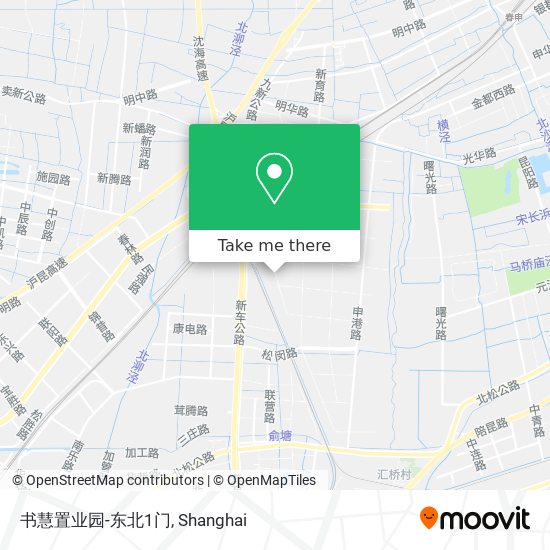 书慧置业园-东北1门 map