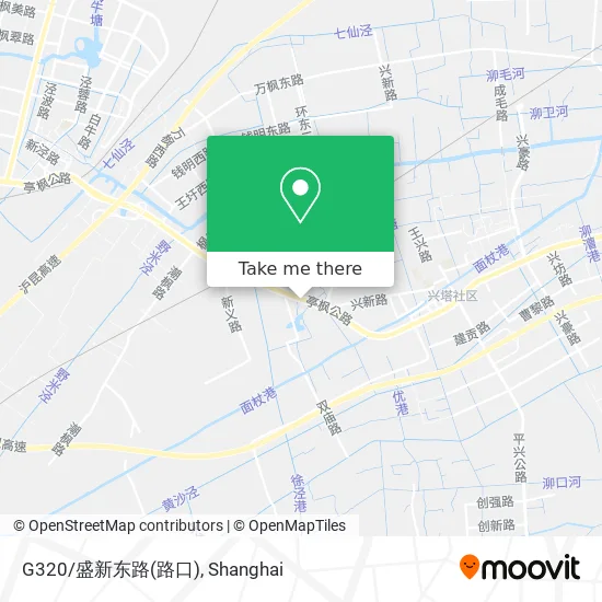G320/盛新东路(路口) map