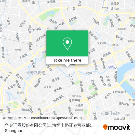 华金证券股份有限公司(上海恒丰路证券营业部) map