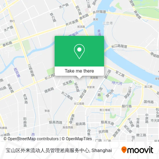 宝山区外来流动人员管理淞南服务中心 map